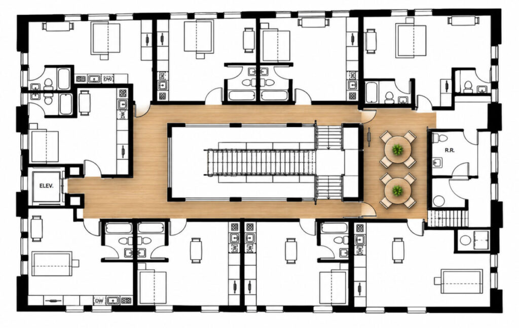 Rally Point 3rd Floor Common Space