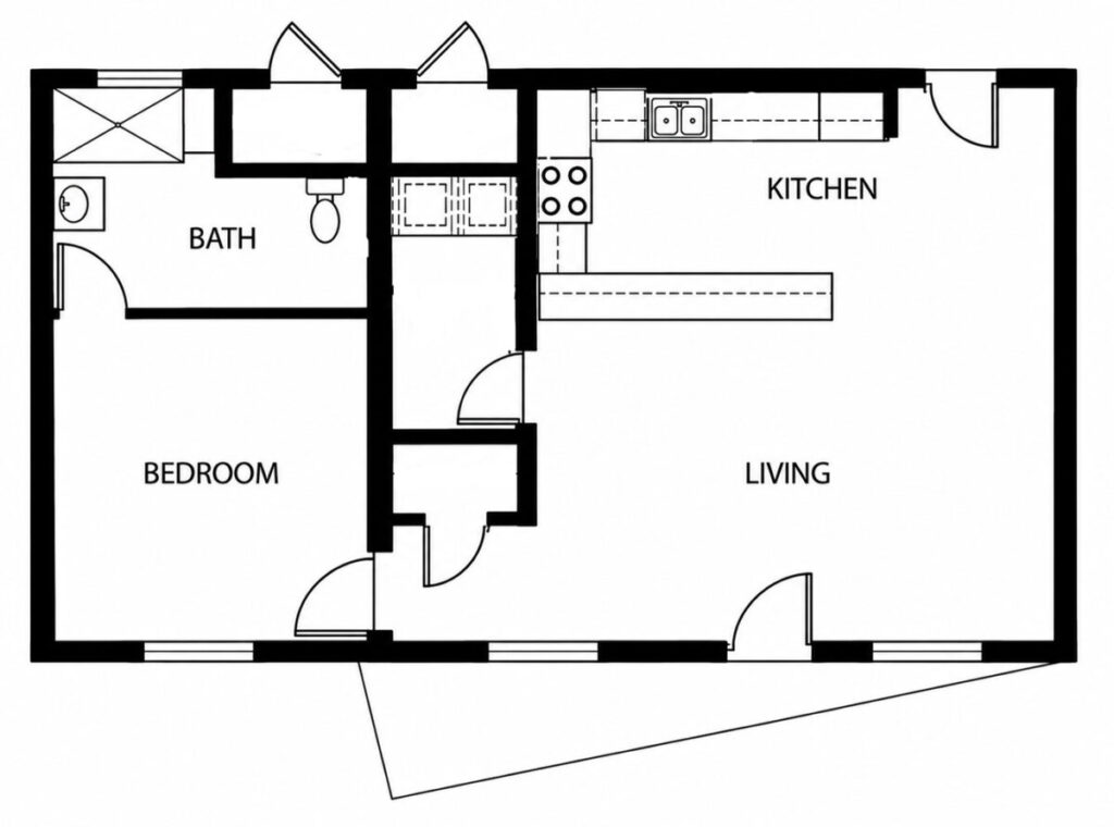 Glenn Verde 1 Bedroom ADA Model E