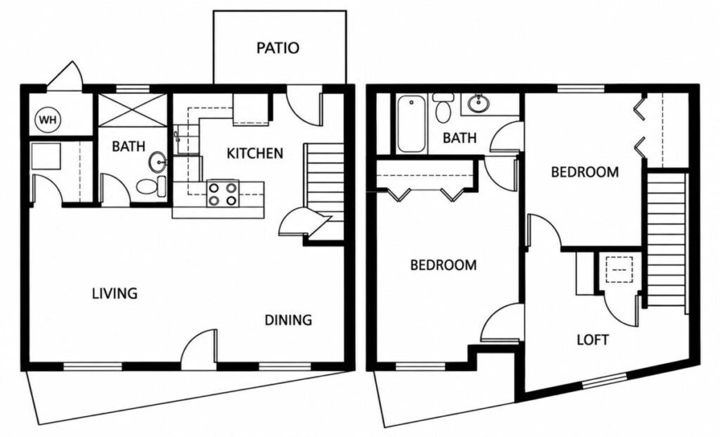 Glenn Verde Two Story 2 Bedroom Model A
