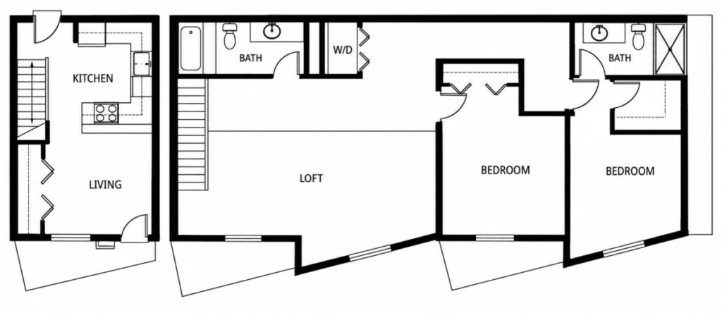 Glenn Verde Two Story 2 Bedroom Model D