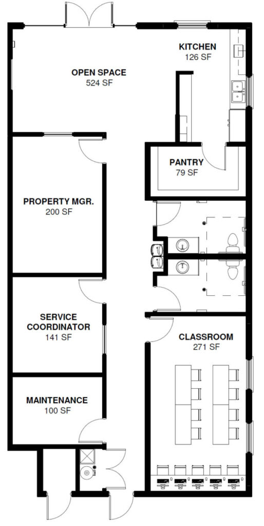 Storacle Point Balboa Community Center Floor Plan